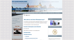 Desktop Screenshot of die-ruhestandsplaner.com